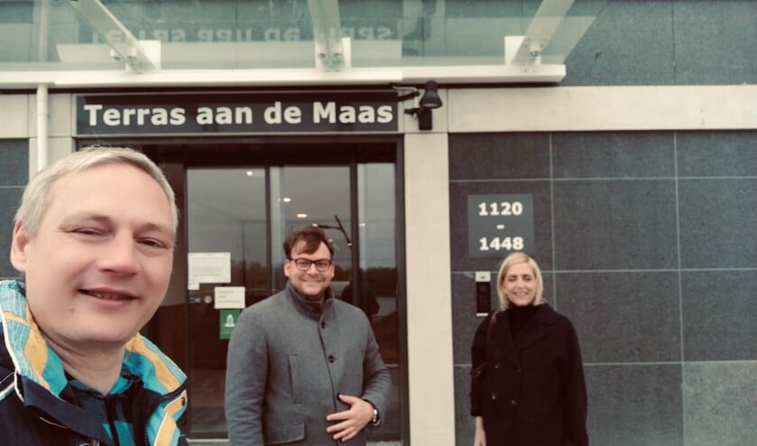 <p>De VVD bracht kaarten langs bij de nieuwe bewoners.</p>
