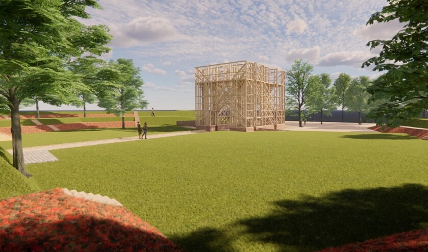 <p> IBGB, VVD en PvdA vinden de houten verbeelding een iconisch monument, de belangrijke historische plek waardig </p>