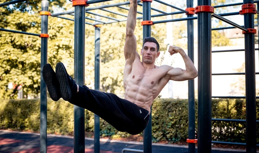 <p>De fitnesstoestellen staan er tijdelijk.</p>