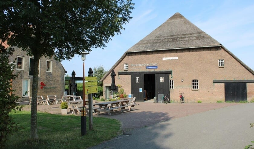 Het bezoekerscentrum op Tiengemeten.