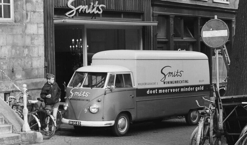 <p>Smits in de jaren '60 op de Voldersgracht</p>
