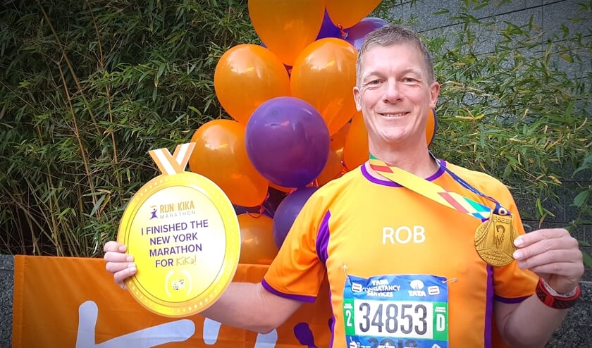 Rob van Woudenberg - passie voor hardlopen gecombineerd met een goed doel.