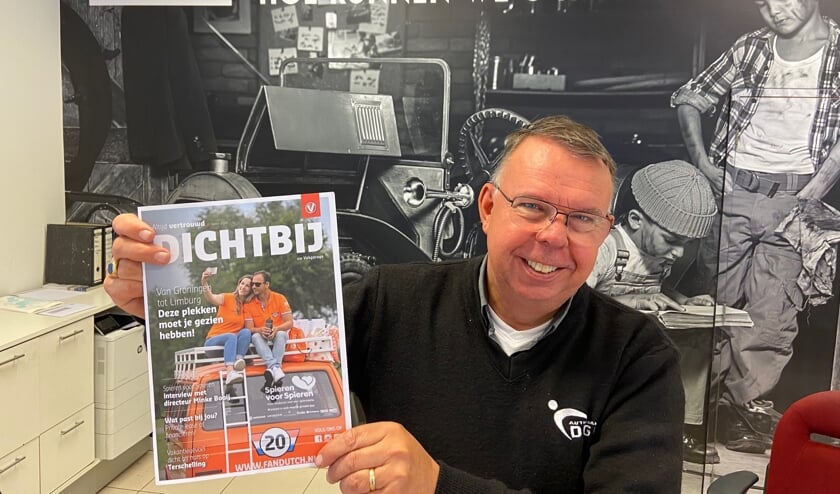 <p>"Speciaal voor u hebben we nu ons gratis Vakgarage DIGO Magazine liggen, de nieuwste editie van najaar 2020.", aldus Marcel Limberger. (Foto: PR)</p>