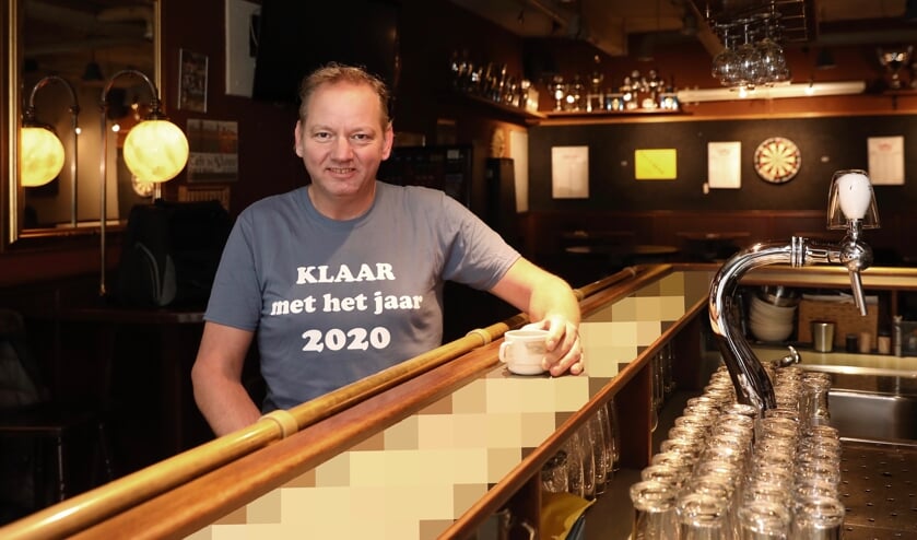 <p>Chris hoopt dat alles gauw weer door kan gaan! (Foto: Koos Bommelé)</p>