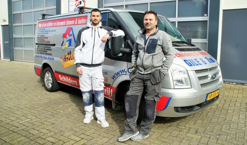 Zoon Jovan en vader Gile vormen samen een dynamisch en succesvol team.