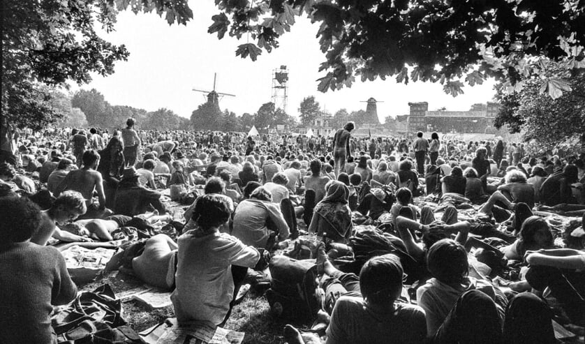 <p>Het legendarische festival kende een grote Delftse inbreng. Fotocredits: www.hollandspopfestival.nl</p>