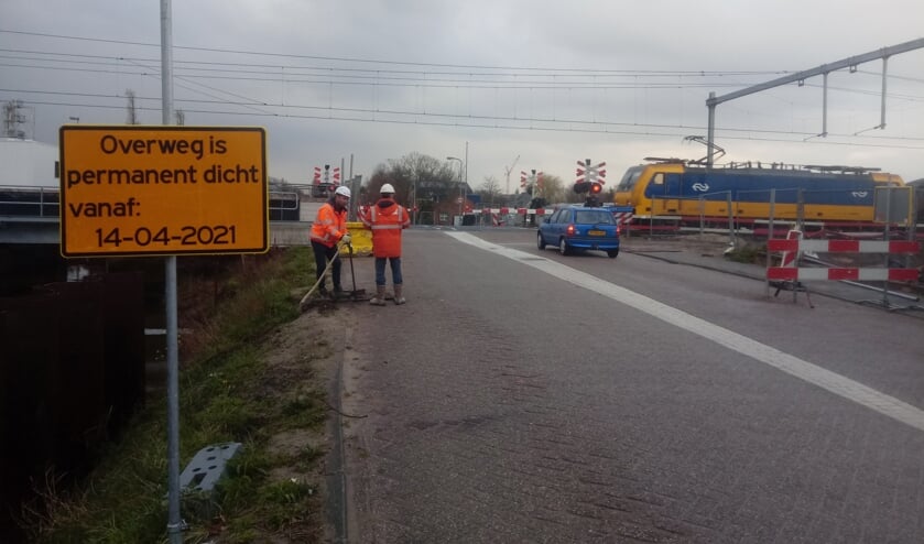 <p>Afgelopen woensdag ging de overgang voorgoed dicht. <br>(Foto: Wilbert van Bijlert) </p>