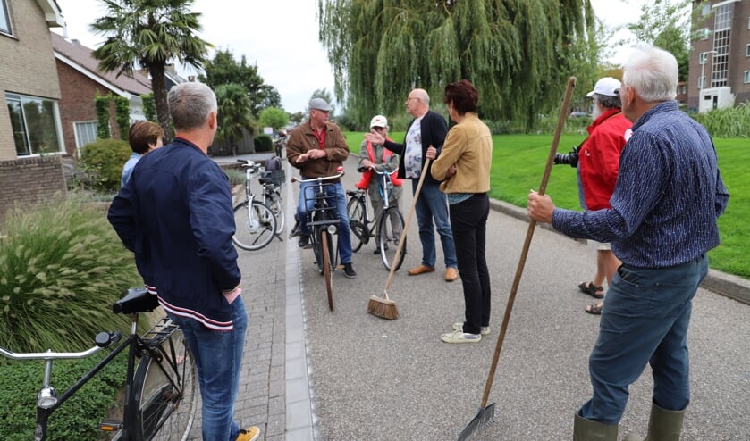 Raadsleden gingen afgelopen weekend met bewoners in gesprek.