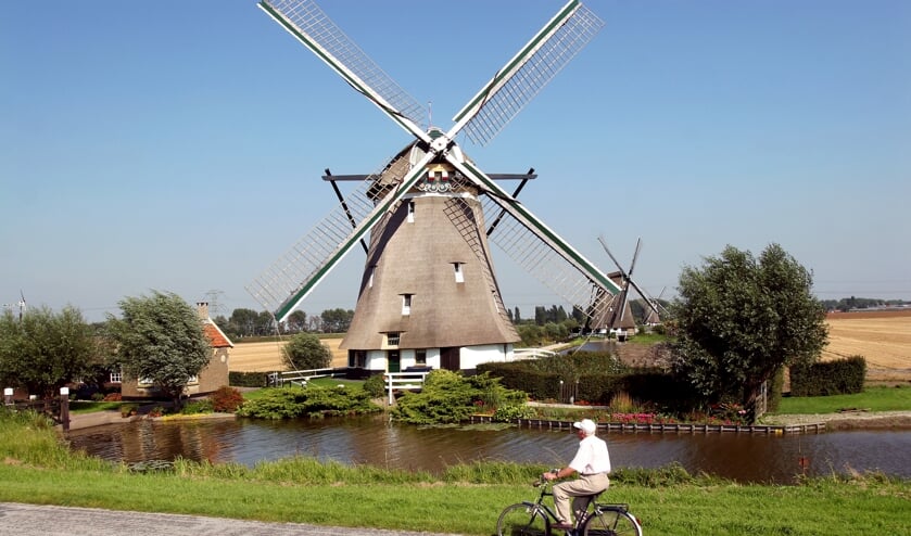 Een van de molens van de viergang.
