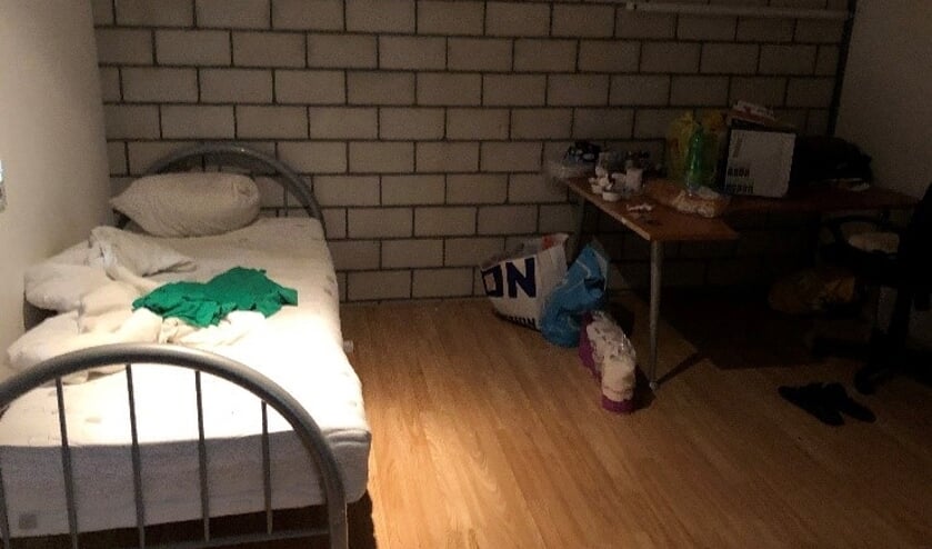 <p>Illegale bewoning in bedrijfspand.</p>