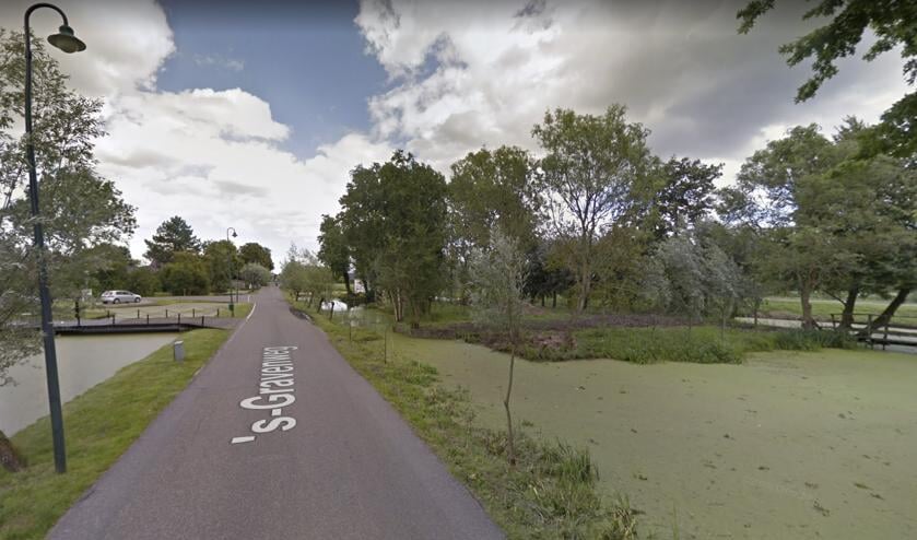 Een deel van de 's-Gravenweg in Nieuwerkerk.
