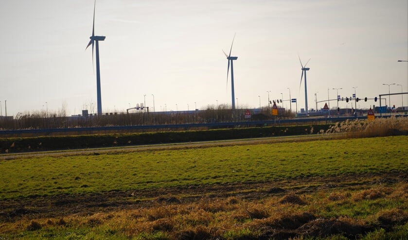 <p>Windturbines bij Doelwijk.</p>