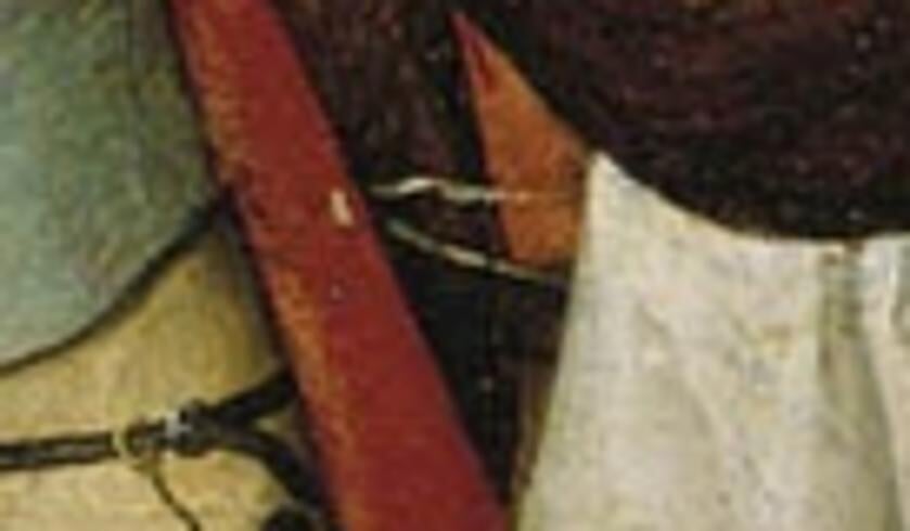 <p>Een detail van het schilderij. (foto: pr)</p>