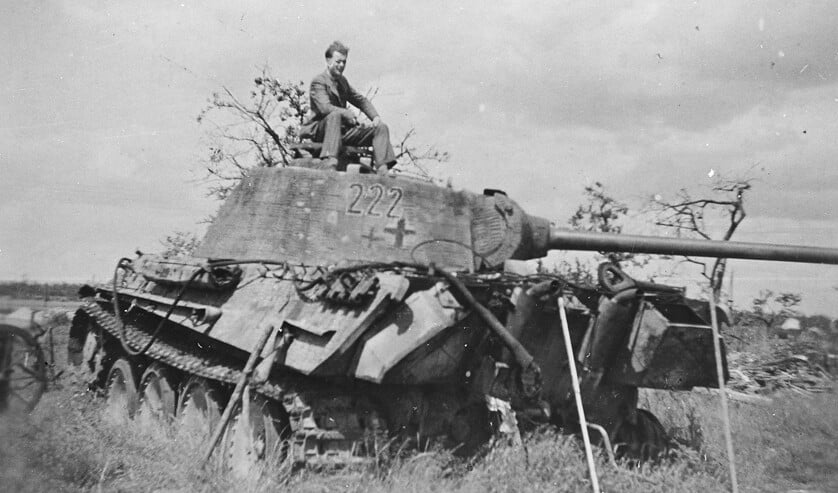 Een Panther bij Overloon.