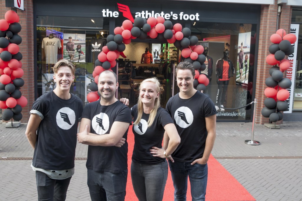 The Athlete's Foot feestelijk geopend in centrum Uden The Athlete's Foot feestelijk geopend in centrum Uden