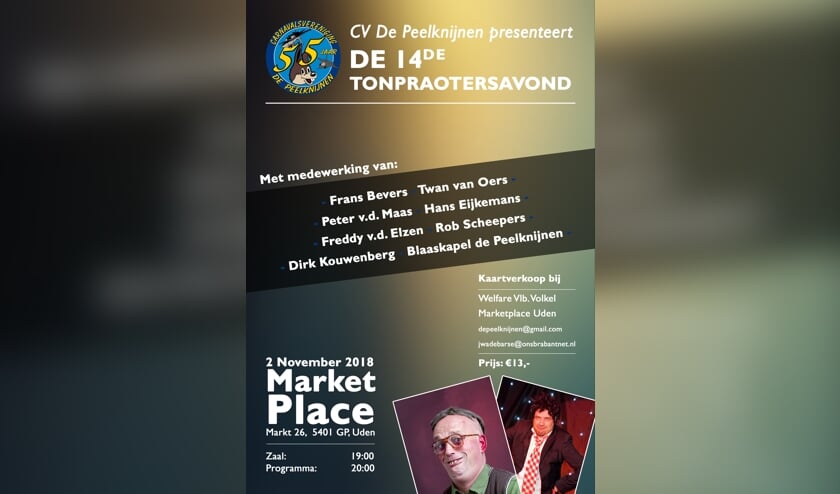 Op 2 november is de top van de Tonpraoterskampioenschappen vertegenwoordigd