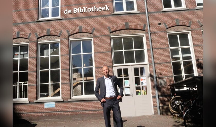 Directeur BiblioPlus Cyril Crutz vindt de periode van de gemeentelijke begrotingen een spannende tijd. (Tekst en foto: Annelies Graafsma)