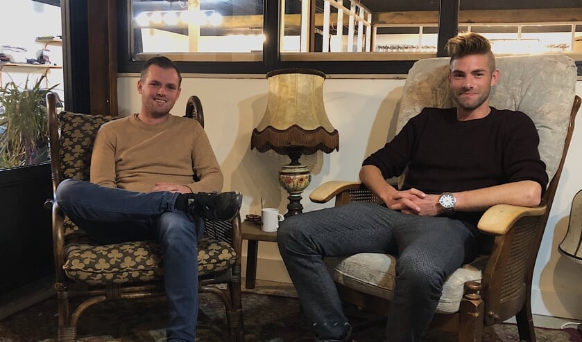 Dirk Delisse (links) en Joris van den Bergh (rechts) hebben iets nieuws bedacht.