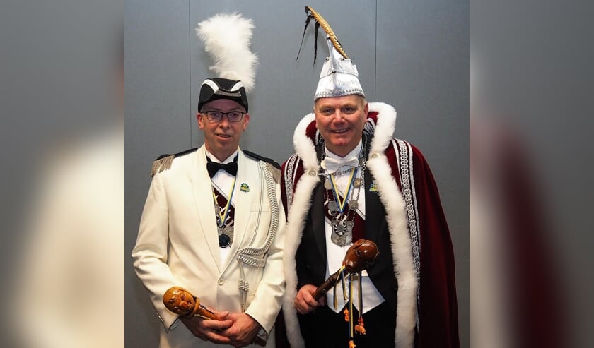 Erwin Veld en Peter Kusters. (Foto: Facebook Krullendonk)