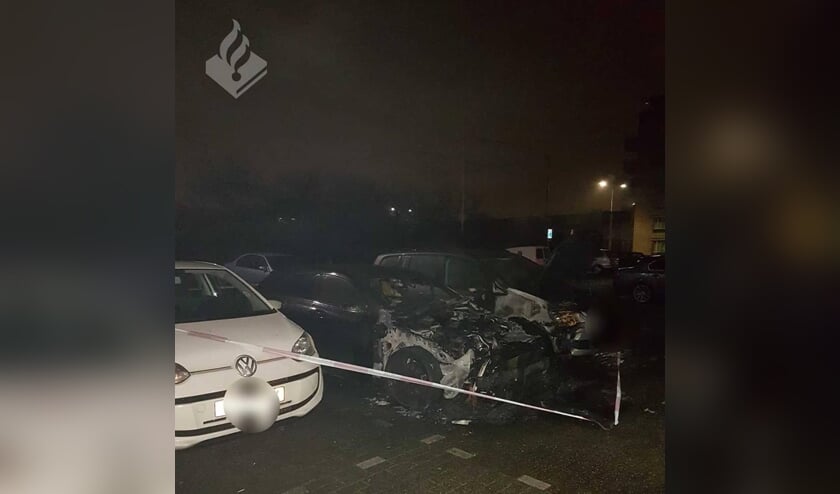 Autobranden in de Oostwal.