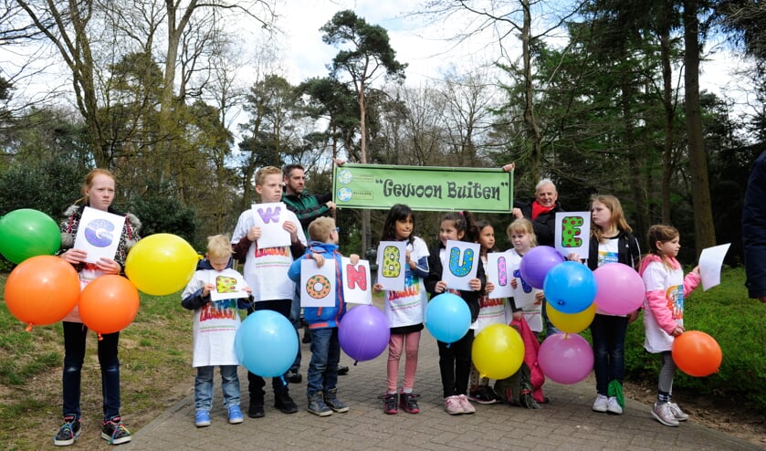 De kinderraad van Recreatie en Meer. (archieffoto: Ingrid Driessen)