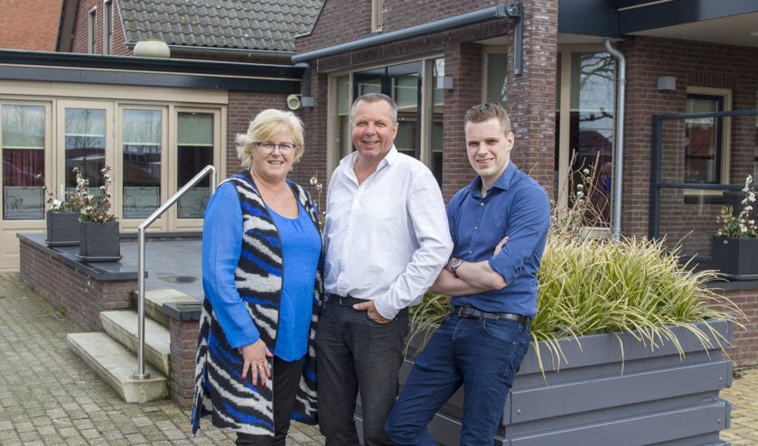 Anja, Joop en Mike.