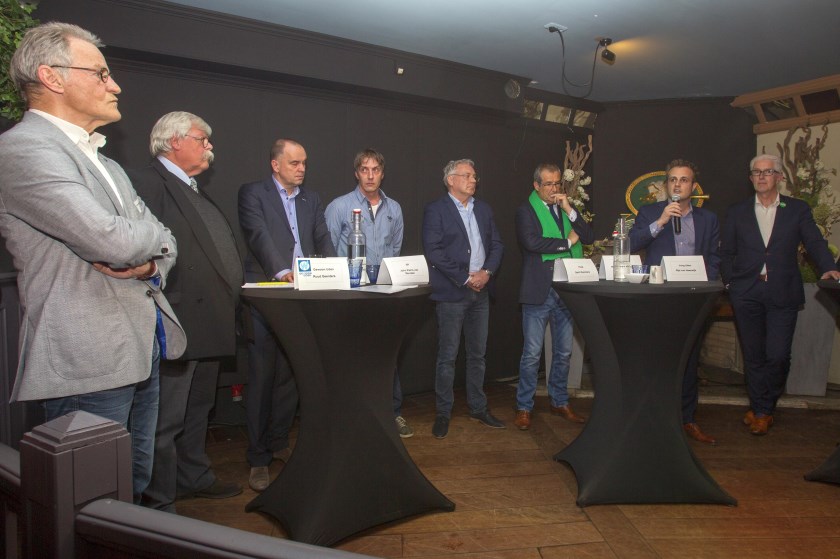 Deelnemers aan het debat