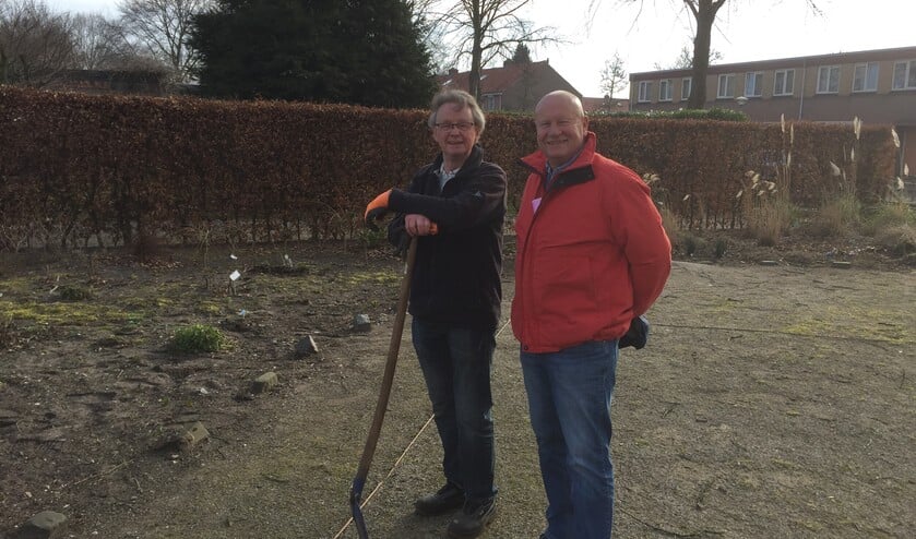 Gerard van der Pas, initiatiefnemer en Cees Keizer, kandidaat raadslid UdenPlus