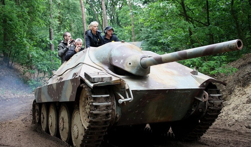 Dit historische voertuig is een Hetzer. (foto: Walter Schwabe)