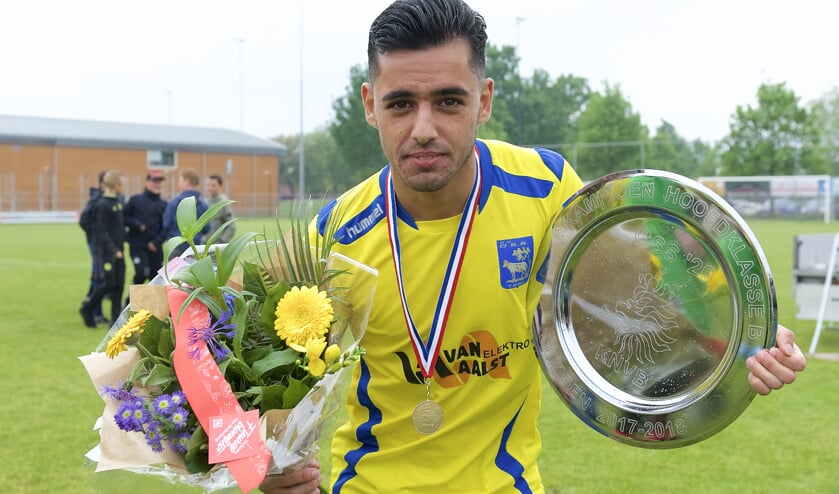 Ferhat Coskun als speler van O.S.S.'20. (Foto: Ad Megens)