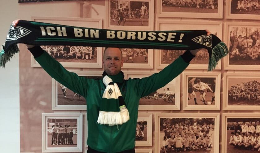 Volharding-trainer Johan Vullings is groot fan van Borussia Mönchengladbach.