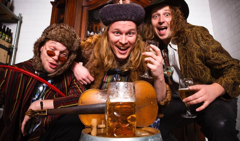 C.V. De Kapotte Kachels: Wouter van den Boogaard, Sander Ottens en Jop Roeland.