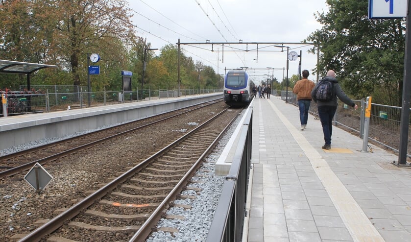 Het treinstation van Ravenstein. (Foto: Hans van der Poel)