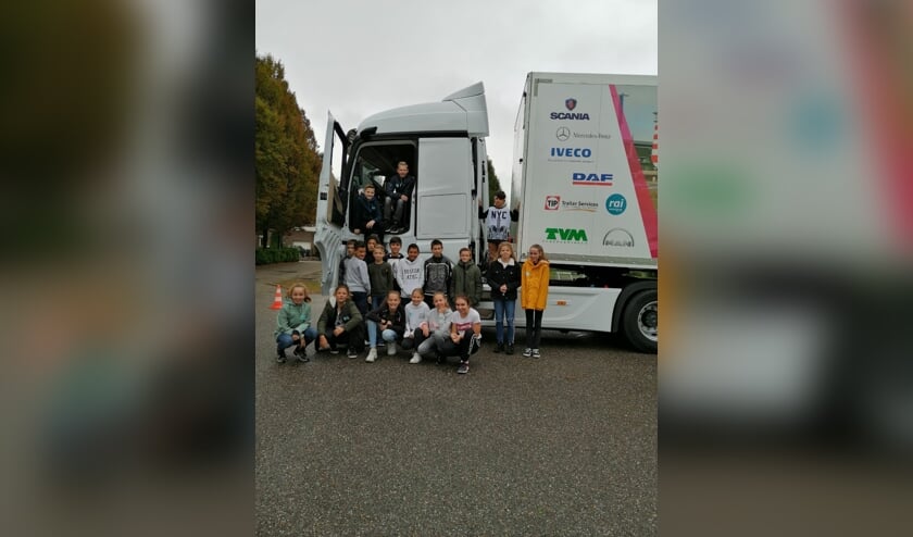 Leerlingen van basisschool De Bunders.