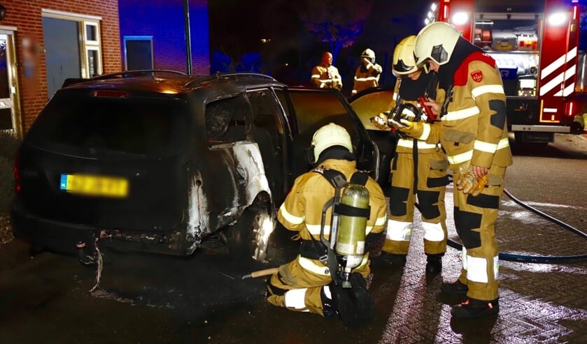 Autobrand in Oeffelt.