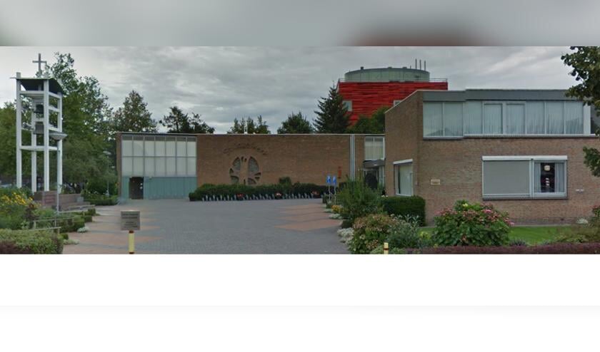 De Sint Jozefkerk waar de voorstelling van KBO Ruwaard wordt gehouden. (foto: Google Maps)