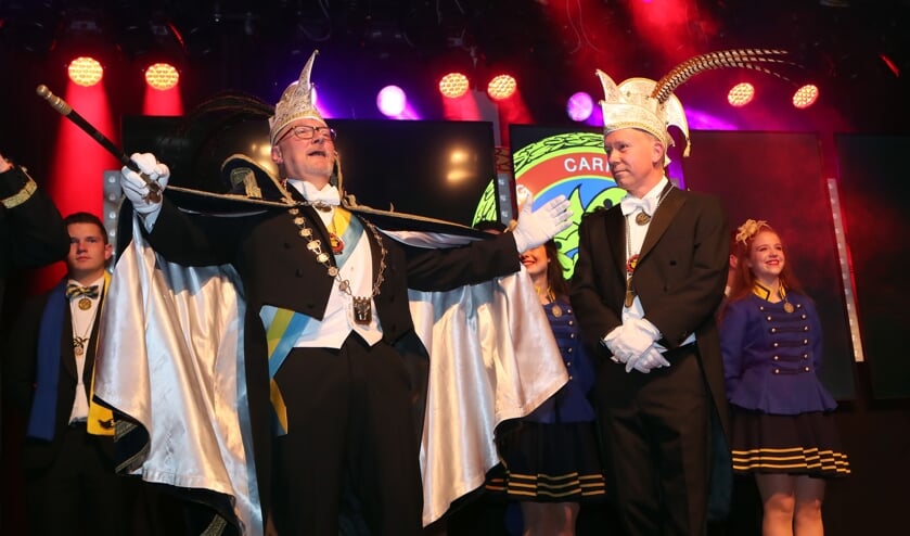 Stadsprins Arno en Adjudant Twan. (Foto: Hans van der Poel)