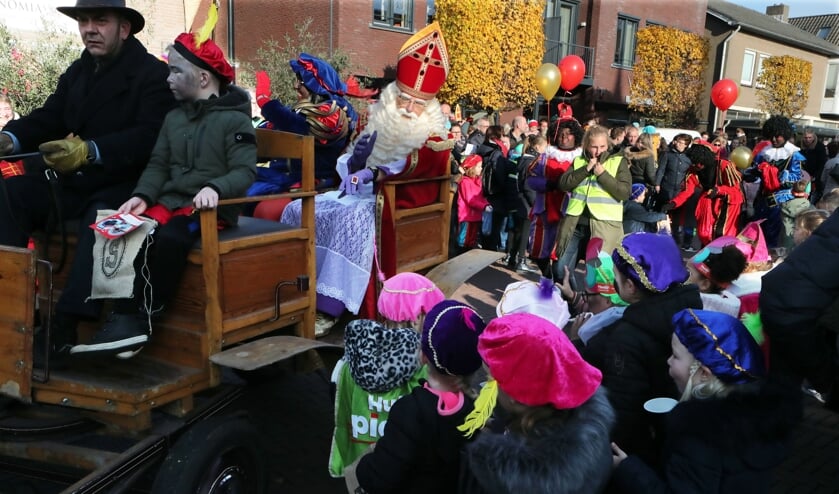 Sinterklaas in Heesch.