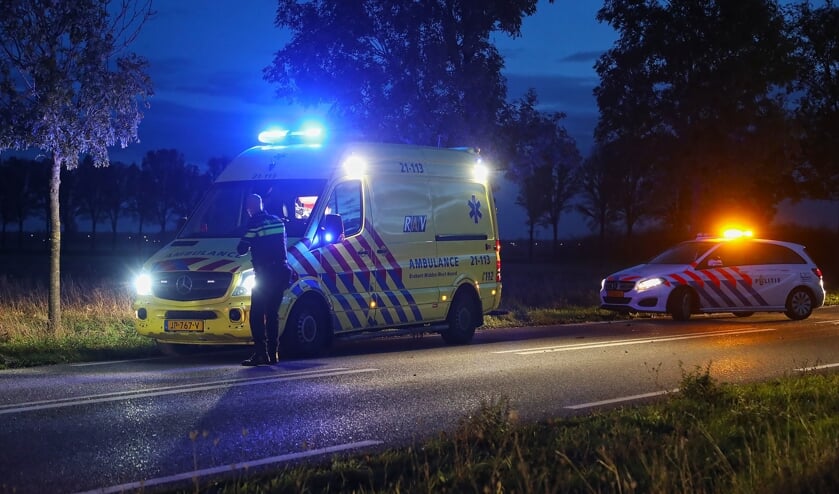 Jager gewond bij ongeval in Macharen. (Foto: Gabor Heeres / Foto Mallo)