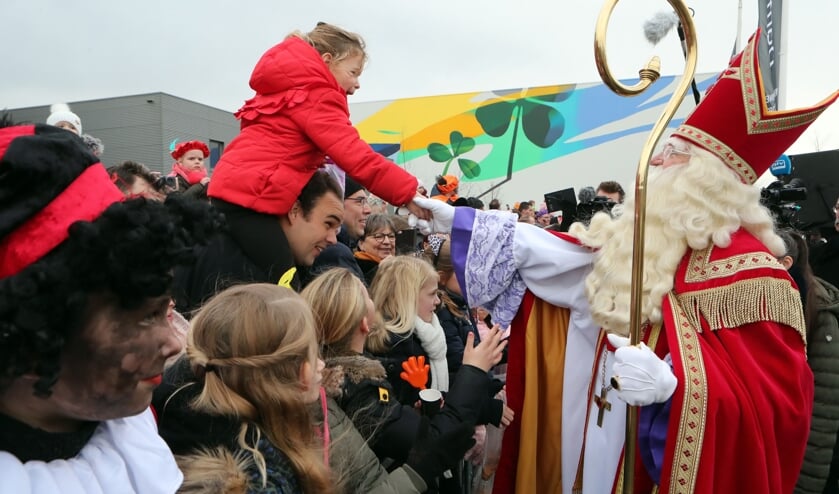 Sinterklaas kwam zaterdag aan in Oss.