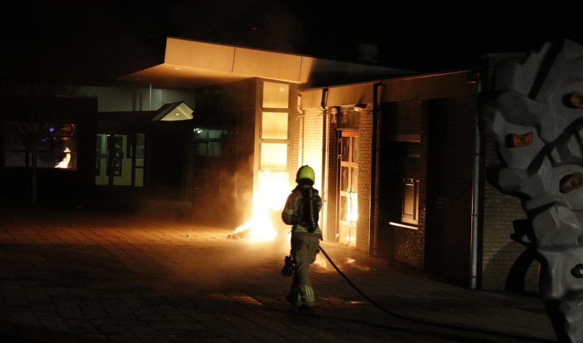 Brand aan de Picardie in Gennep.