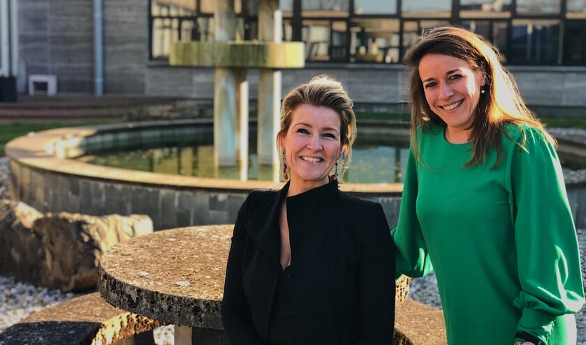 Rachel van de Greef (L) en Lonneke van der Linde (R) zijn samen het gezicht van Startersnetwerk Meierijstad.
