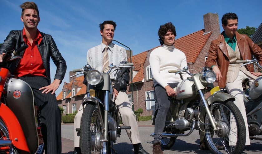 De beelden geven heel natuurgetrouw de jaren zestig weer.