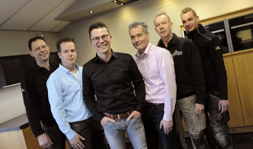 Het team van Langen Keukens. (foto: Ingrid Driessen)