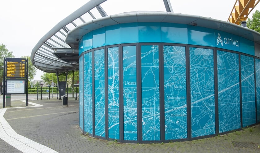 <p>Het busstation in Uden.</p>