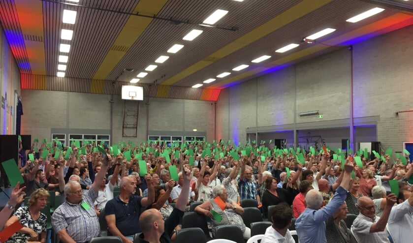 De inwoners van Langenboom stemden maandag vrijwel unaniem in met de plannen om het dorpshart volledig te vernieuwen, met een nieuwe rol voor de kerk.