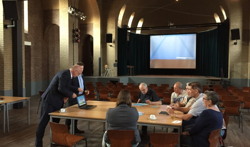 De bijeenkomst over de nieuwe gemeente trok in Vortum-Mullem slechts acht belangstellenden.