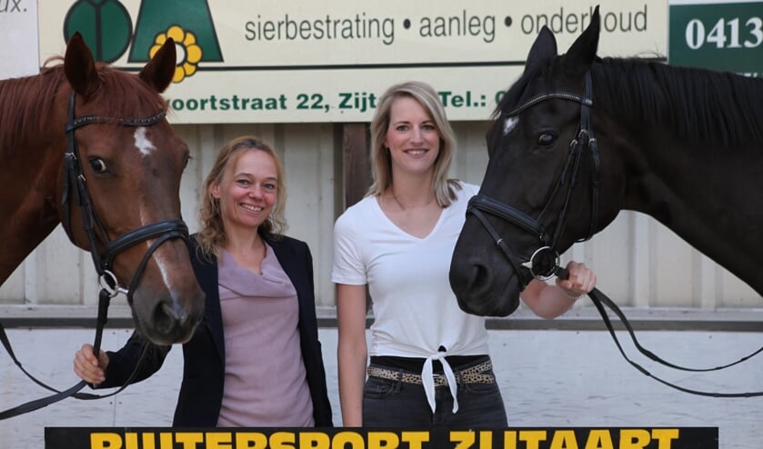 Voorzitter Silvia Endevoets en bestuurslid Loes van Asseldonk.
