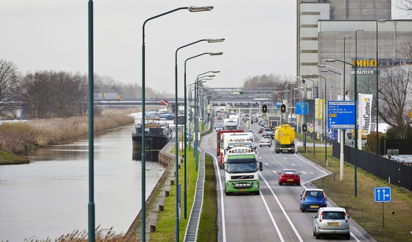 N279 bij Veghel voor de uitbreiding.