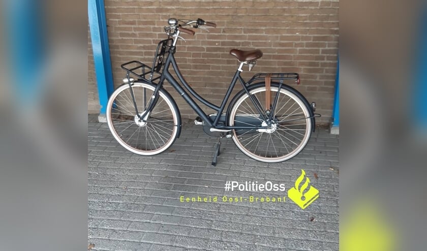De fiets. (Foto: Facebook politie Oss)
